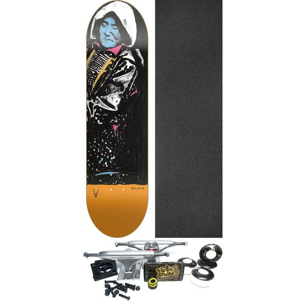Antiz Skateboards Robin Bolian Fish Dream Skateboard Deck - 8.5" x 31.75" - Complete Skateboard Bundle
